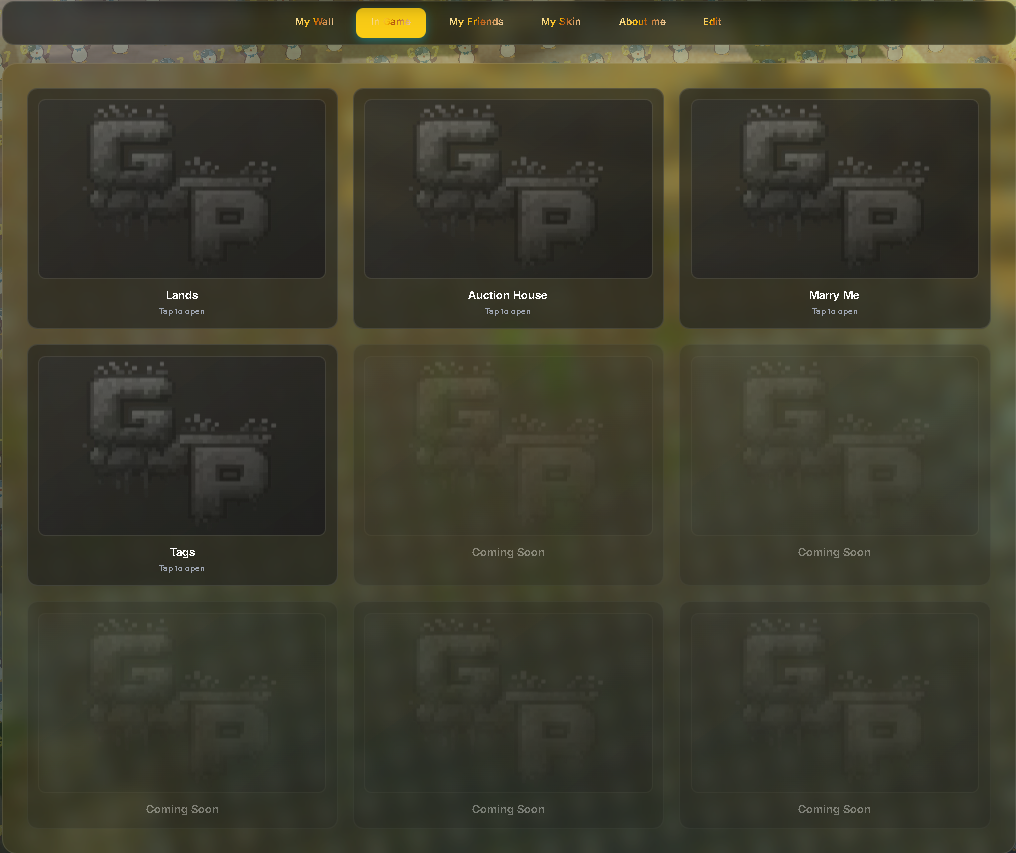 In-game stats