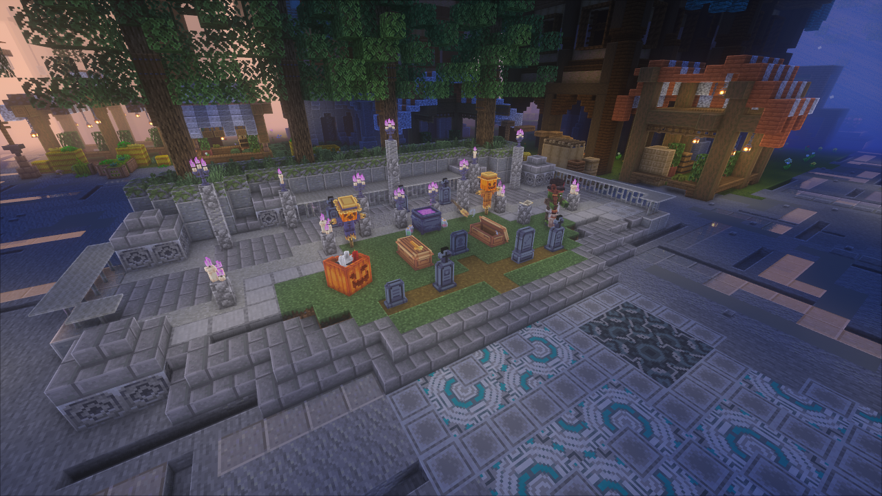 New Halloween decor in GoPlay